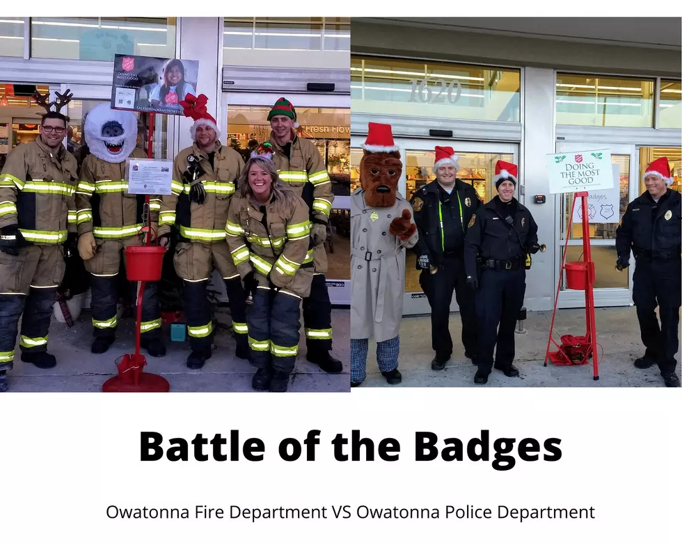 It Was an Epic Battle of the Badges in Owatonna